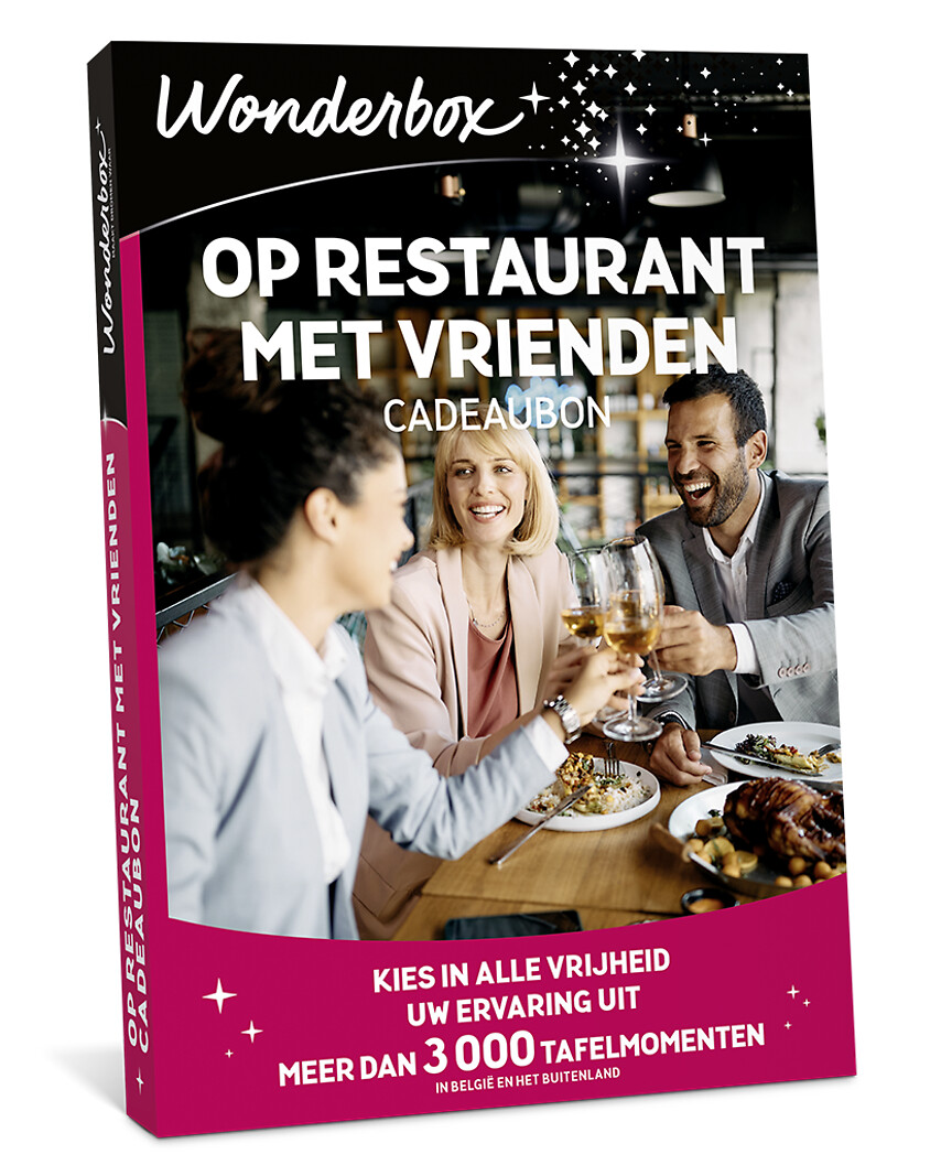 Op restaurant met vrienden - Cadeaubon