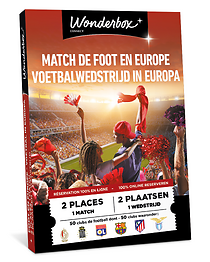 Europees voetbal -  2 tickets
