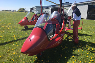 Prise en charge en gyrocoptère pour deux  - Easy Flying Paramotor School - Maillen (Namur)