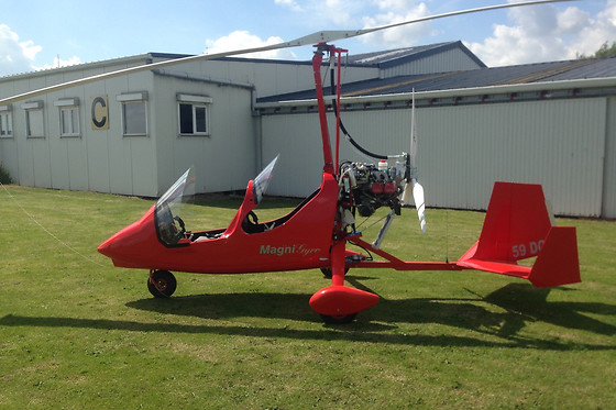 Prise en charge en gyrocoptère pour deux  - Easy Flying Paramotor School - Maillen (Namur)