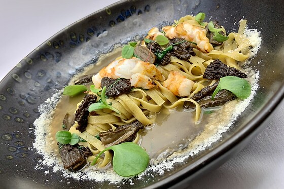 Een gastronomische menu voor 2 bij La Truffe Noire (Brussel)