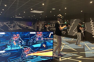 Een sessie virtual reality en drankje voor 4 bij Zero Latency VR Antwerpen (Antwerpen)