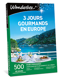 3 jours gourmands en Europe