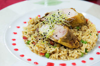 Repas gastronomique pour 2 à l'Hostellerie de la  Croix d'Or à Roye (France)