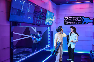 Een sessie virtual reality en drankje voor 4 bij Zero Latency VR Antwerpen (Antwerpen)