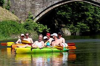 Descente en Stand Up Paddle pour 3 - Semois Kayaks - rendez-vous à Poupehan (Luxembourg)