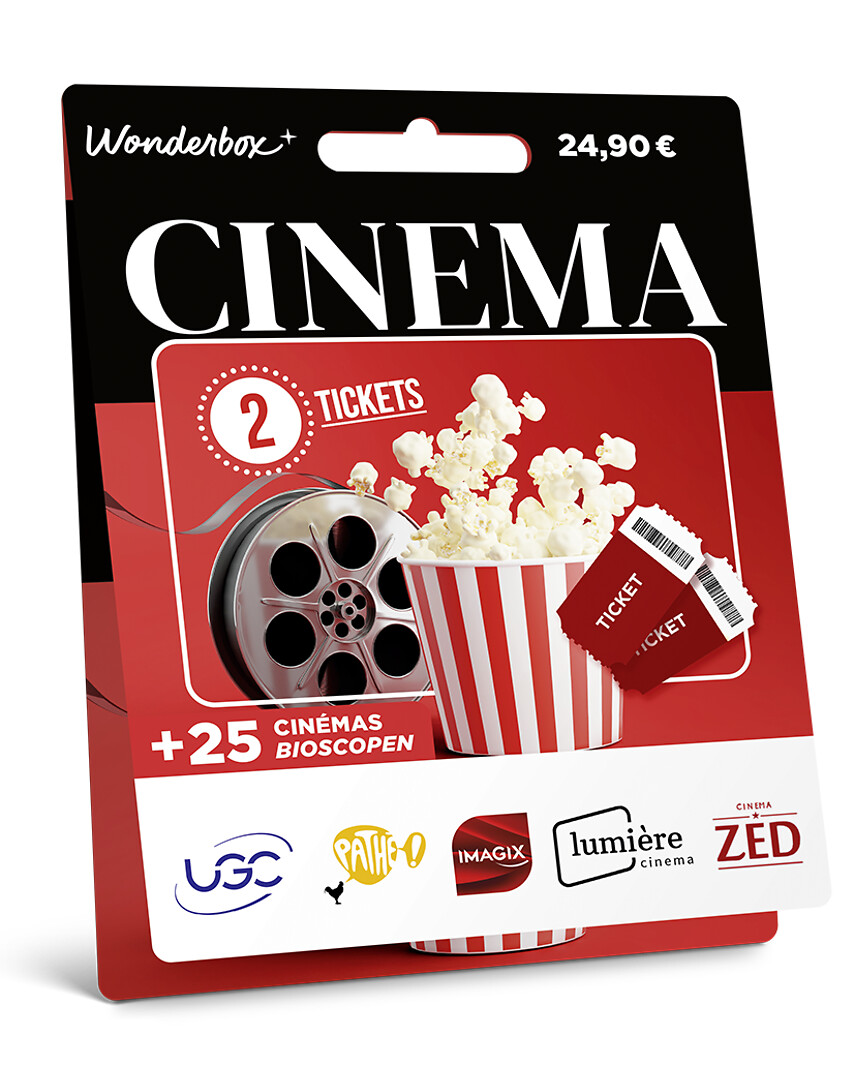 Cinemakaart - 2 tickets