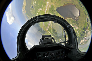 Een vlucht in een MB-326 gevechtsvliegtuig met MiGFlug (Reggio Emilia - Italië)
