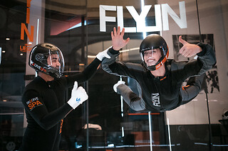 Simulateur de chute libre (2 vols, 1 vol Tornado) - Flyin Liège - Grâce-Hollogne (Liège)