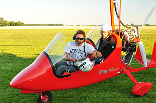 Prise en charge en gyrocoptère pour deux  - Easy Flying Paramotor School - Maillen (Namur)