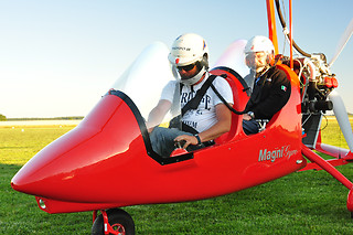 Prise en charge en gyrocoptère pour deux  - Easy Flying Paramotor School - Maillen (Namur)