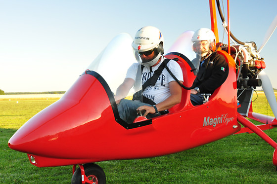 Prise en charge en gyrocoptère pour deux  - Easy Flying Paramotor School - Maillen (Namur)
