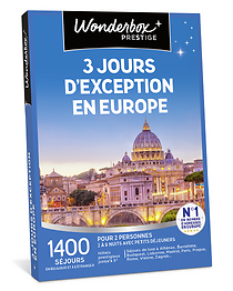 3 jours d'exception en Europe