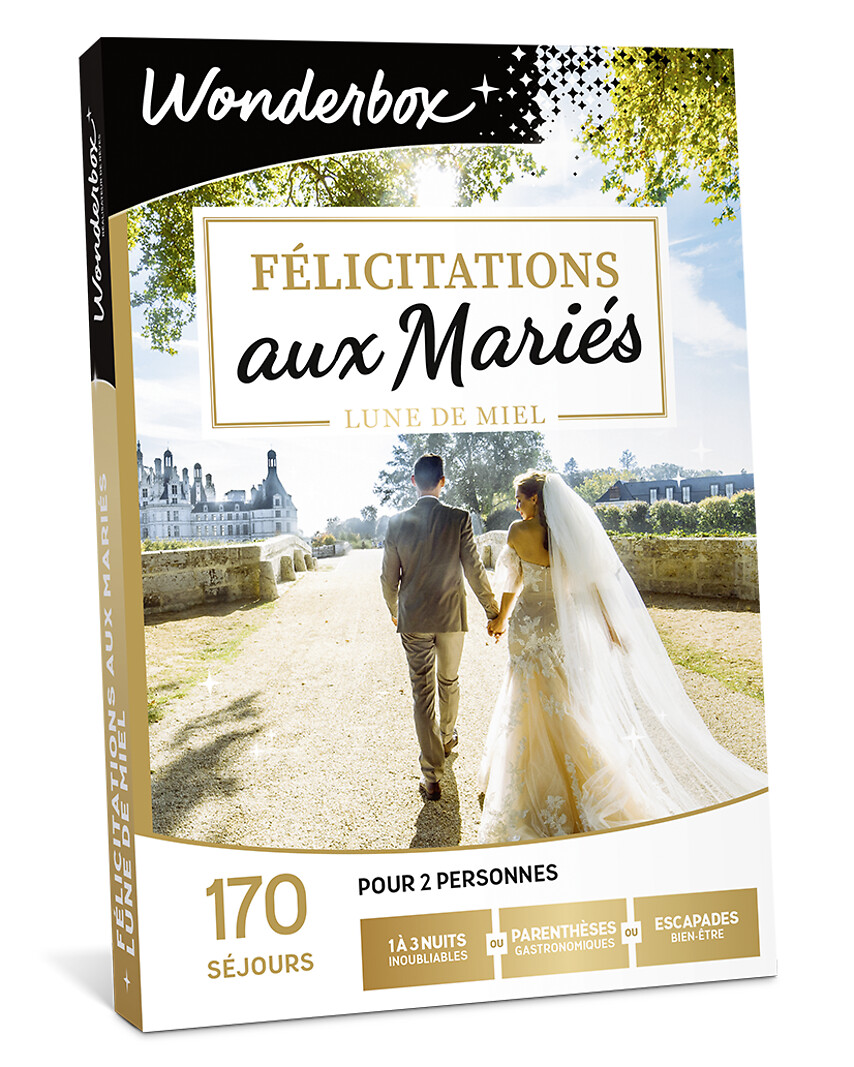 Félicitations aux mariés - Lune de miel