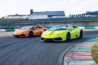Pilotage Lamborghini Huracan (2 tours) sur le Circuit de Mettet (B)