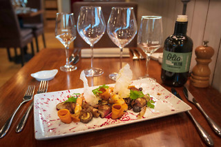 Een gastronomische menu met drank voor 2 bij Le Resto des Halles (Waver - Waals-Brabant)