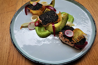 Een gastronomische menu met drank voor 2 bij Le Resto des Halles (Waver - Waals-Brabant)