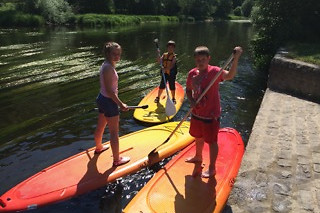 Descente en Stand Up Paddle pour 3 - Semois Kayaks - rendez-vous à Poupehan (Luxembourg)
