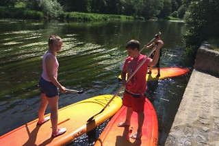 Descente en Stand Up Paddle pour 3 - Semois Kayaks - rendez-vous à Poupehan (Luxembourg)