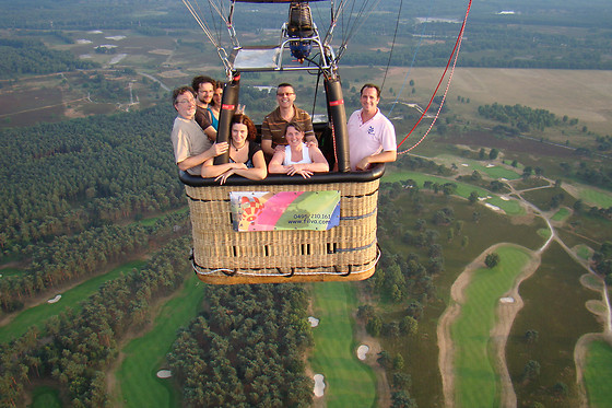 Een ballonvaart met Filva Ballonvaarten (provincie Oost-Vlaanderen)