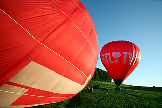 Een ballonvaart - Balloonair RTL - Grez-Doiceau (Waals-Brabant)