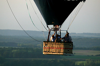 Een ballonvaart - Balloonair RTL - Grez-Doiceau (Waals-Brabant)
