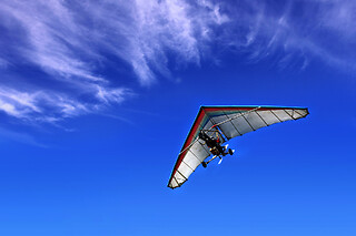 In de lucht