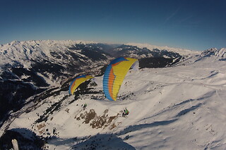 Vol en parapente pour 1 adulte et 1 enfant - FBI Parapente Courchevel Méribel - Courchevel (73)