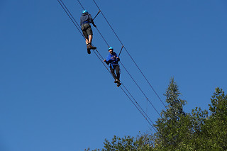 Een avonturenparcours bij The Outsider Activity (Comblain la Tour - Luik)